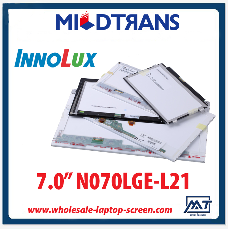 7.0 "notebook backlight Innolux WLED display LED N070LGE-L21 1024 × 600 cd / m2 a 350 C / R 750: 1
