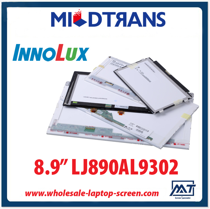 8.9 "Innolux WLED-Hintergrundbeleuchtung LED-Panel Laptops LJ890AL9302 1024 × 600 cd / m2 200 C / R 300: 1