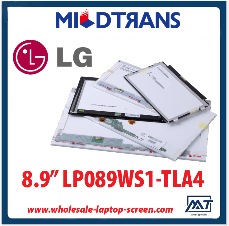 8,9 "LG Display écran LED portable WLED de rétroéclairage LP089WS1-TLA4 1024 × 600 cd / m2 C / R