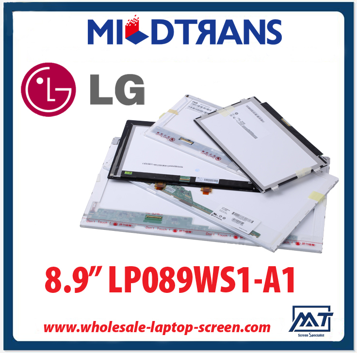 8.9 "LG Display WLED cuaderno retroiluminación TFT LCD de computadora personal LP089WS1-A1 1024 × 600 cd / m2 C / R