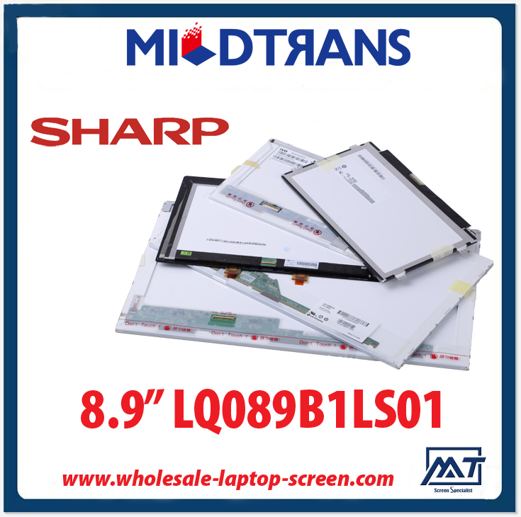 8.9 "SHARP CCFL Hintergrundbeleuchtung Laptop TFT LCD LQ089B1LS01 1280 × 600