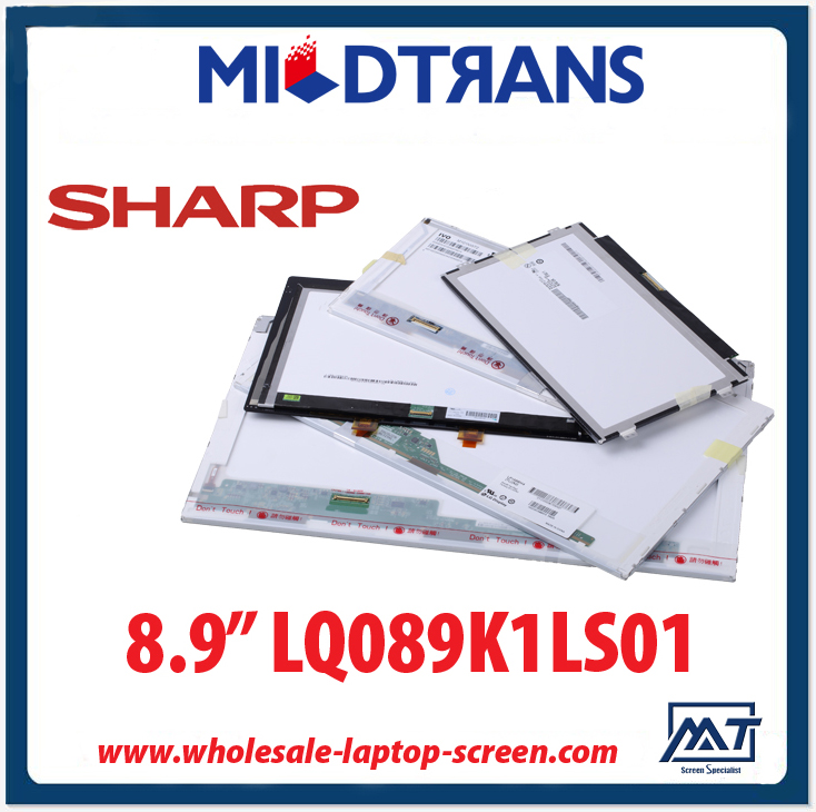 8,9 "SHARP portable de rétroéclairage CCFL ordinateur TFT LCD LQ089K1LS01 1280 × 600