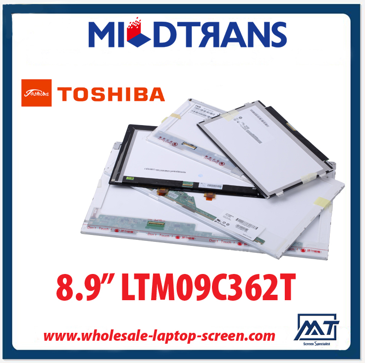 8.9“TOSHIBA CCFL背光源的笔记本电脑液晶屏LTM09C362T 1024×600 cd / m2 220℃/ R 100：1