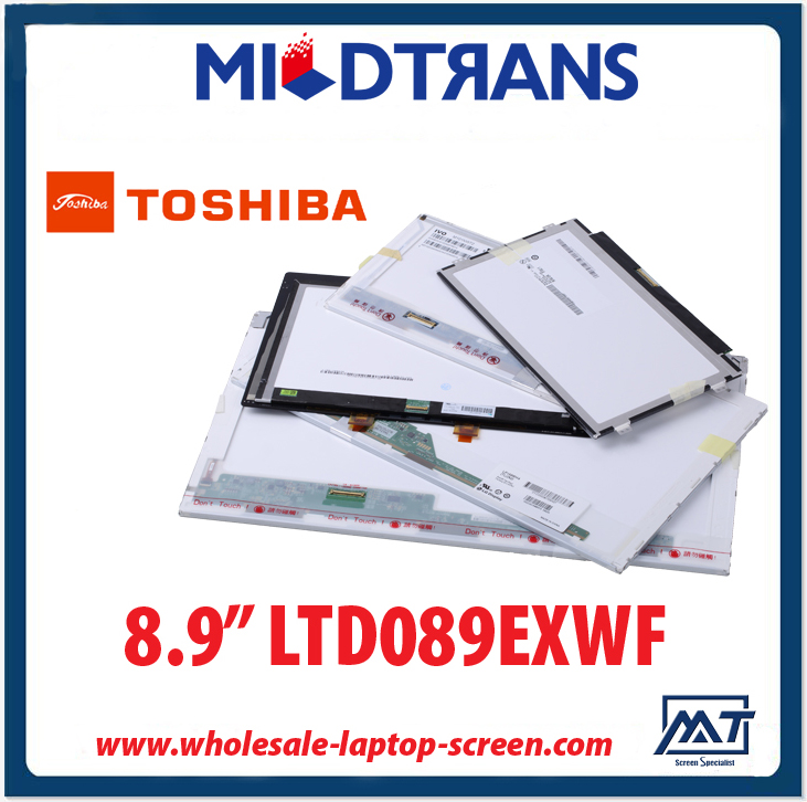 8.9" TOSHIBA WLED backlight notebook LED display LTD089EXWF 1280×768 cd/m2   C/R 140:1 