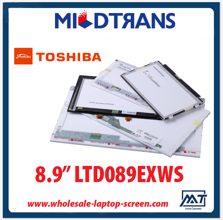 8.9 "TOSHIBA WLED الكمبيوتر المحمول الإضاءة الخلفية LED الشاشة 1280 × 768 LTD089EXWS CD / M2 225 C / R 140: 1