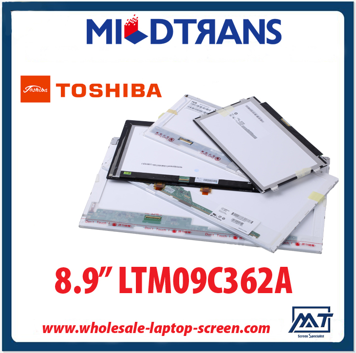 9.0 "دفتر الإضاءة الخلفية CCFL TOSHIBA TFT LCD أجهزة الكمبيوتر الشخصية LTM09C362A 1024 × 600