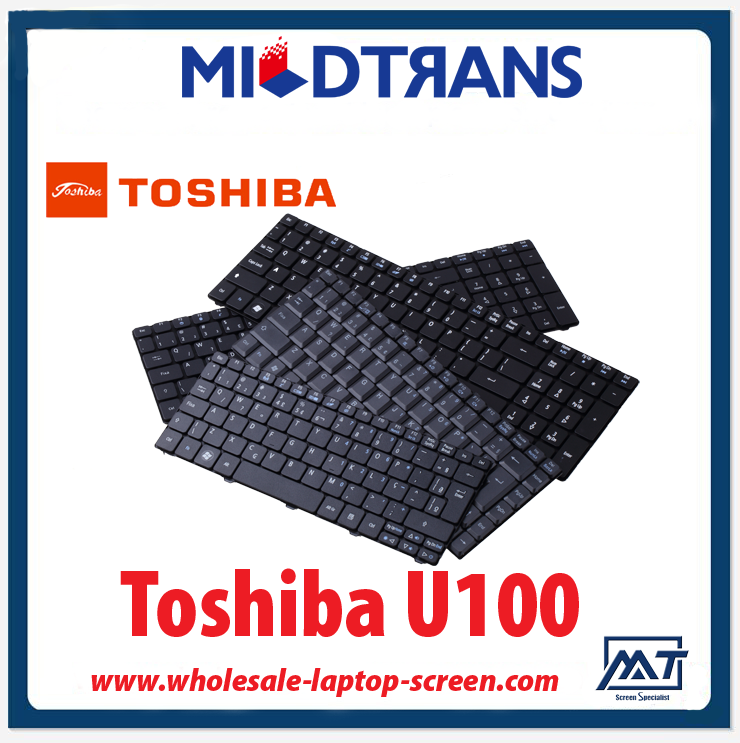 Tout nouveau langage américain d'origine Toshiba U100 clavier d'ordinateur portable