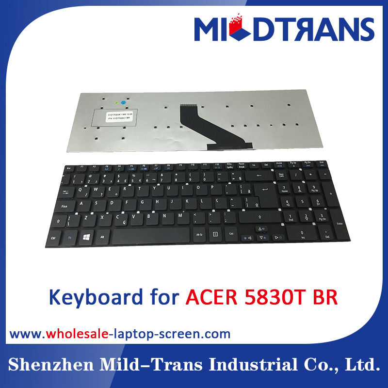 BR clavier pour ordinateur portable pour Acer 5830T