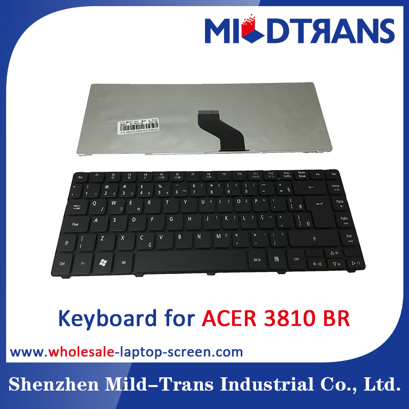 BR clavier pour ordinateur portable pour Acer 3810