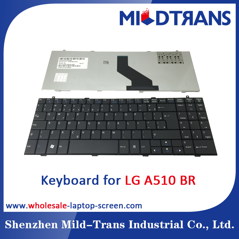 BR 笔记本电脑键盘为 LG A510
