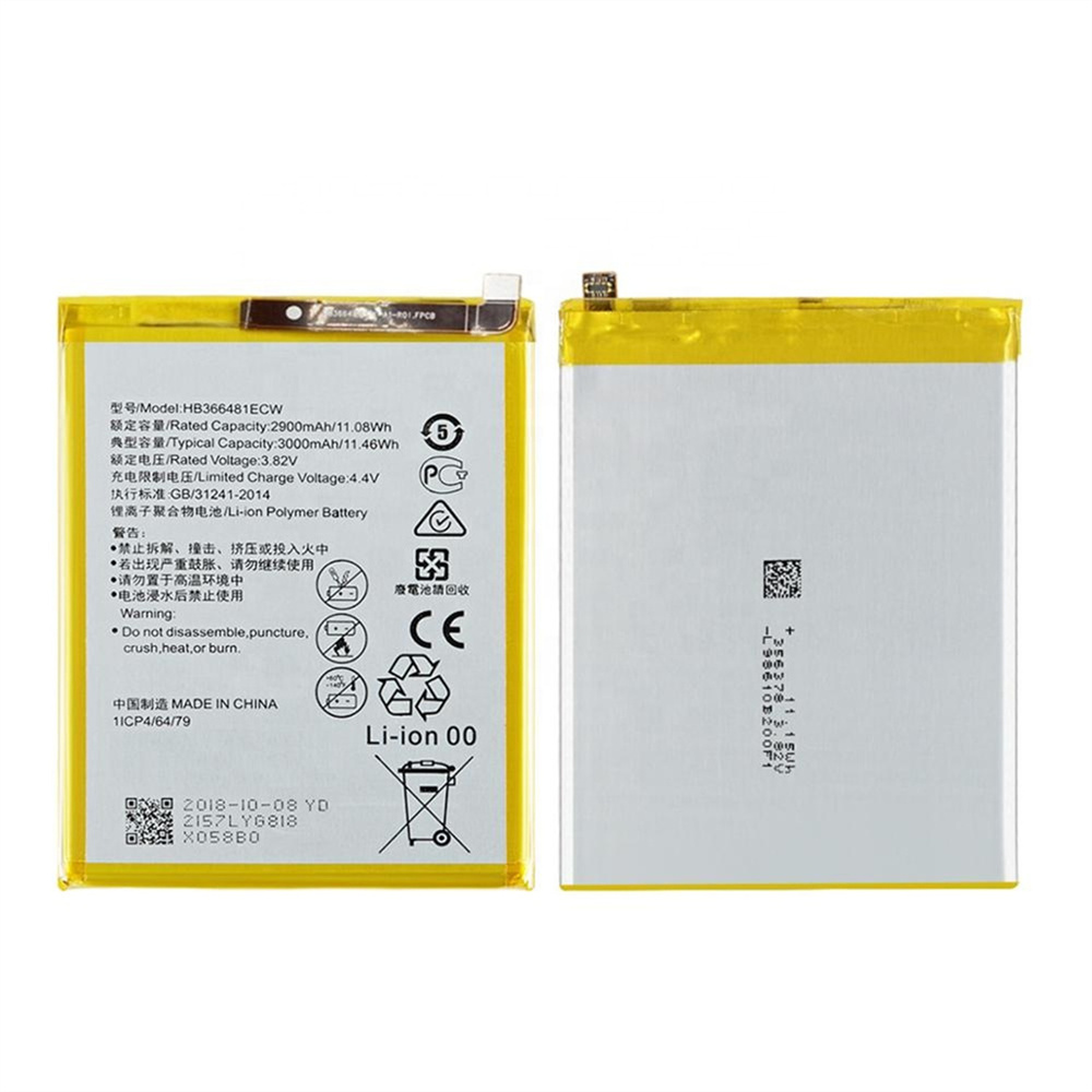 Huawei P9 Liteバッテリー3000MAH HB36481ECWバッテリーの電池交換