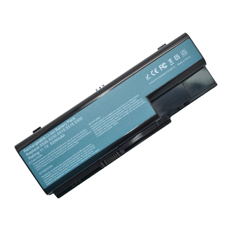 Batterie pour Acer Aspire 5230 5235 5310 5315 5330 5520 5530 7740g AS07B72 AS07B42 AS07B31 AS07B41 AS07B51 AS07B51 AS07B61 AS07B71 10.8V 6600MAH