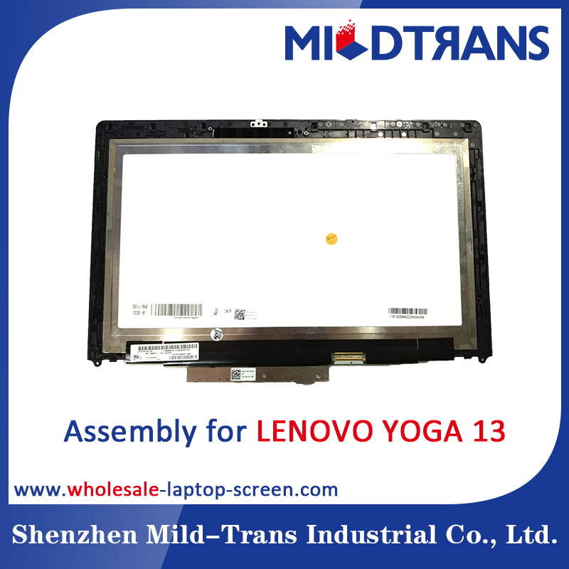 Original a estrenar al por mayor de la pantalla LCD para el montaje Lenovo yoga13 13,3 pulgadas