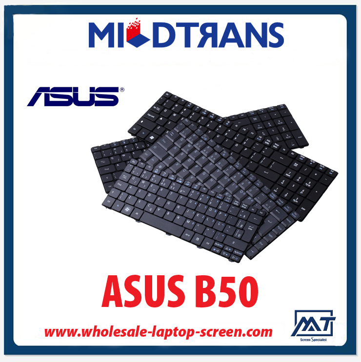 Teclado do laptop novo e original dos Estados Unidos para Asus B50