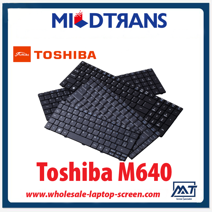 Marque nouvel original bon prix SP langue clavier d'ordinateur portable Toshiba M640 pour