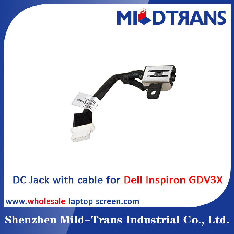 Dell の Inspiron GDV3X ラップトップ DC ジャック