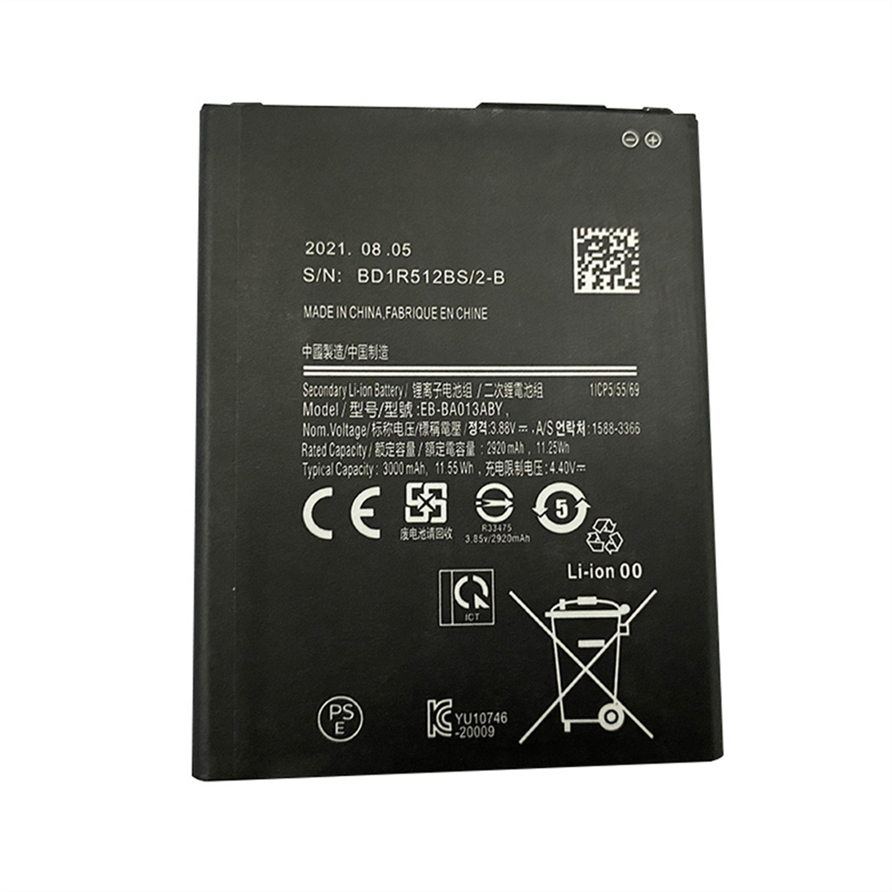 Bateria EB-BA013ABY 2910MAH para Samsung Galaxy A3 A013 A013F A013G A013M A01 A03