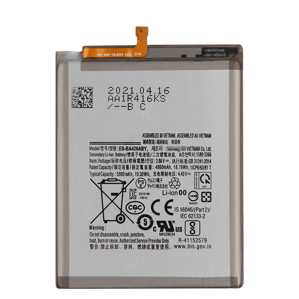 Eb-Ba426Aby Replacement Battery For Samsung A326 A426 A725 A726 A32 A72 A42