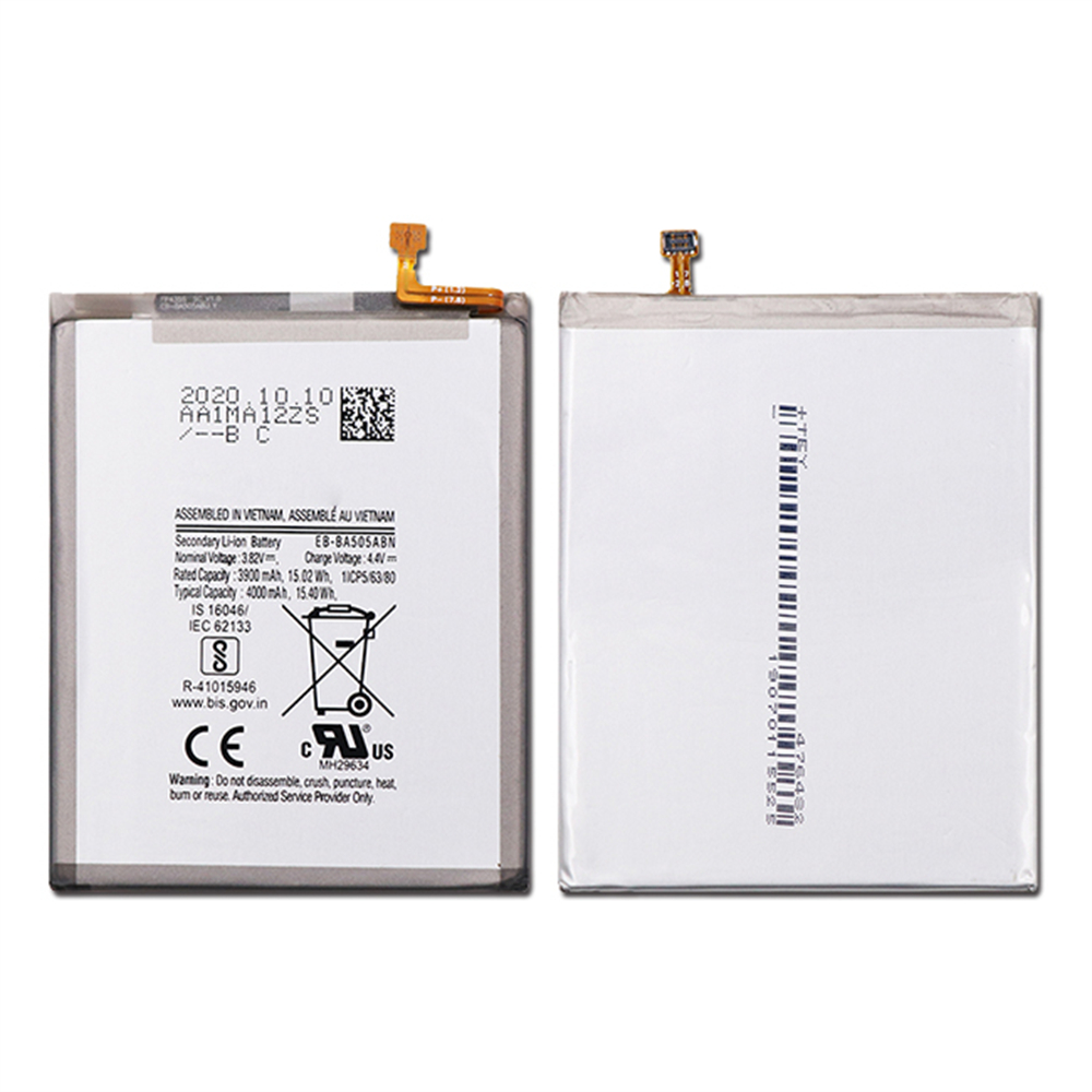 Bateria de telefone EB-BA505ABN 3900mAh para Samsung Galaxy A50 A505F A30 A30 A3A A035