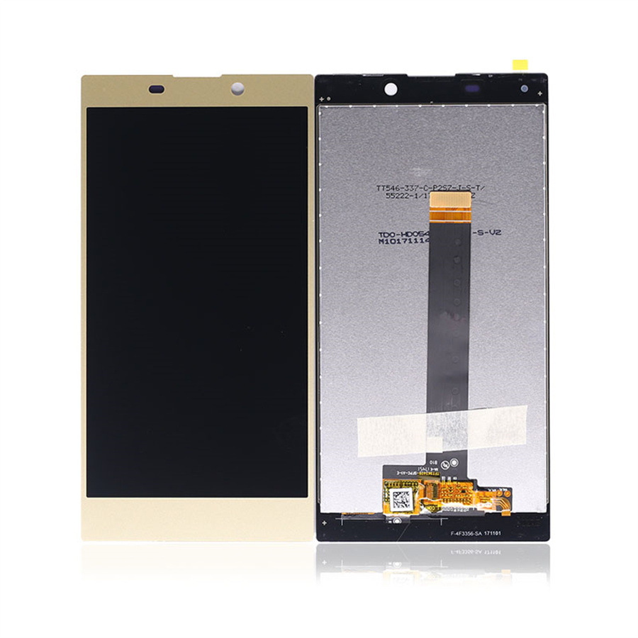 Fabrika Fiyat Sony Xperia L2 Için Altın Ekran Cep Telefonu LCD Montaj Dokunmatik Ekran Digitizer