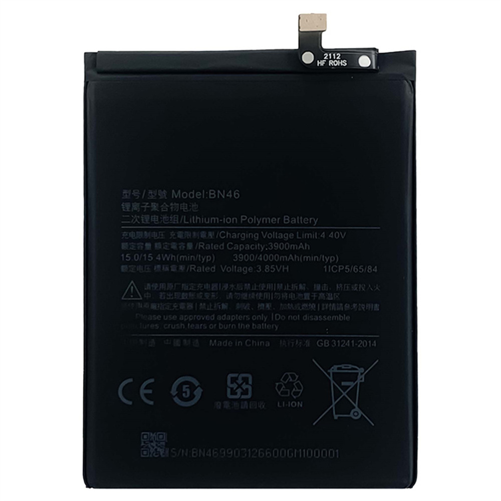 Factory Price Hot Sale Battery Bm46 4000Mah Battery For Xiaomi Redmi Note 8T Battery
