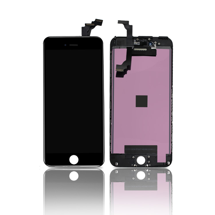 黑色OEM手机LCD适用于iPhone 6 Plus LCD屏幕带触摸天马液晶显示器