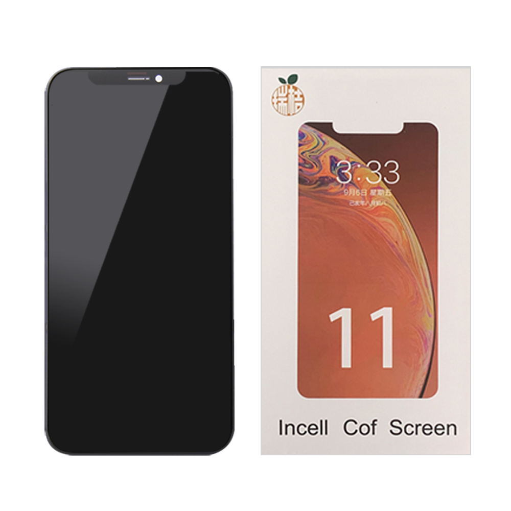Precio de fábrica RJ Incell TFT para iPhone 11 LCD Pantalla táctil Teléfono móvil LCDS digitalizador digitalizador