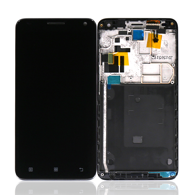 For Lenovo S580 Lcd Mobile Phone Display Touch Screen Digitizer Assembly Replacement