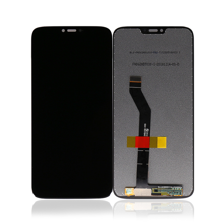 Für Moto G7 Power XT1955 LCD-Display-Touchscreen-Digitizer-Mobiltelefon-Montageersatz