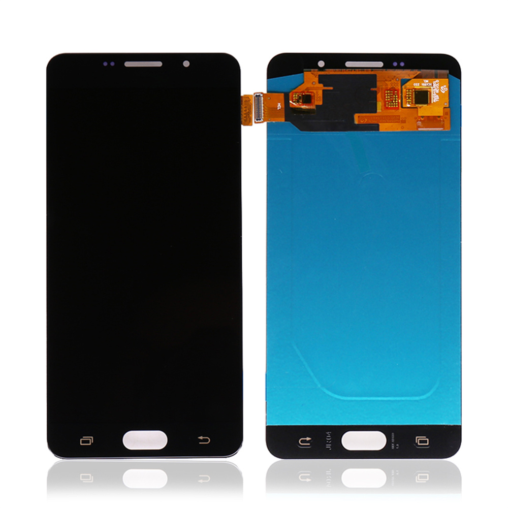 Samsung A7 2016 A710 OLED Cep Telefonu LCD Montaj Dokunmatik Ekran Digitizer Değiştirme OEM