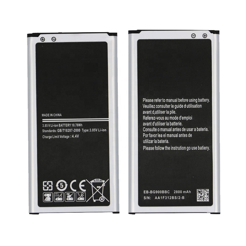 Für Samsung Galaxy S5 I9600 G900 EB-BG900BBC 3.85V 2800mAh Mobiltelefon Batteriewechsel