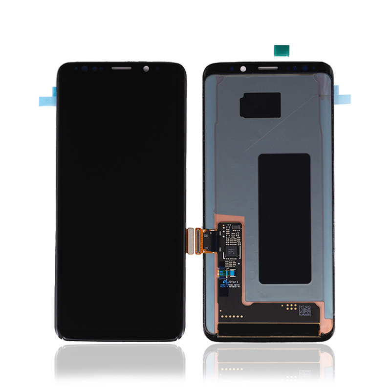 لسامسونج S9 LCD Touch ScreeB عرض الجمعية الأسود 5.8inch شاشة OLED