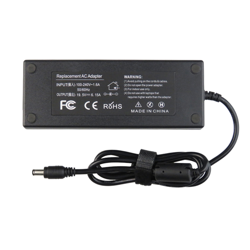 Per adattatore Sony 19.5v 6.15A 120W 6.0 * 4.4mm Laptop DC Power Charger Adapter