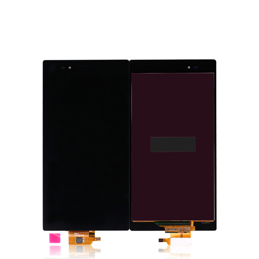 Sony için Xperia Z L için XL39H XL39 C6833 Ekran LCD Telefon Montaj Dokunmatik Ekran Digitizer