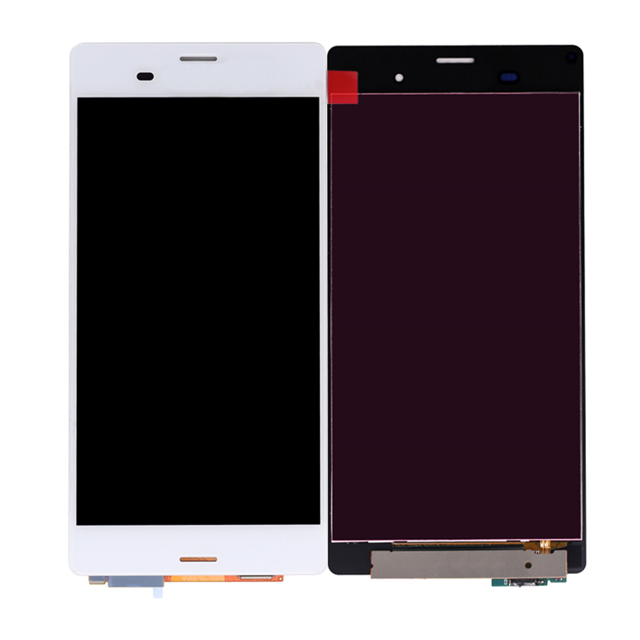 Für Sony Z3 L55U L55T D6603 D6653 Anzeige LCD-Touchscreen Digitizer-Telefonmontage schwarz