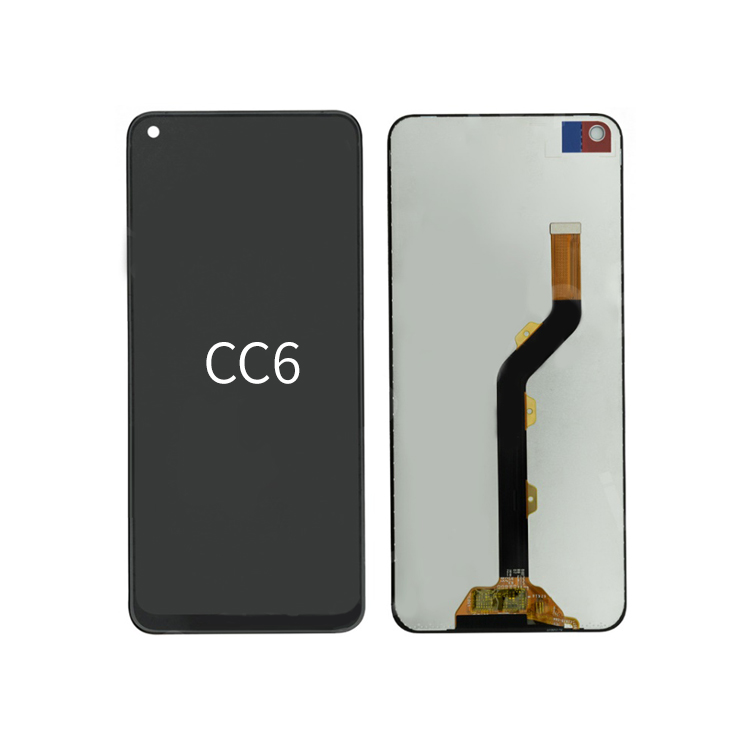 ل TECNO CC6 الهاتف المحمول شاشة تعمل باللمس LCD استبدال لوحة محول الأرقام الجمعية محول الأرقام