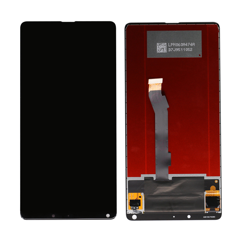 对于Xiaomi Mi Mix 2 Mix2 Mix Evo LCD触摸屏数字转换器手机组装黑色