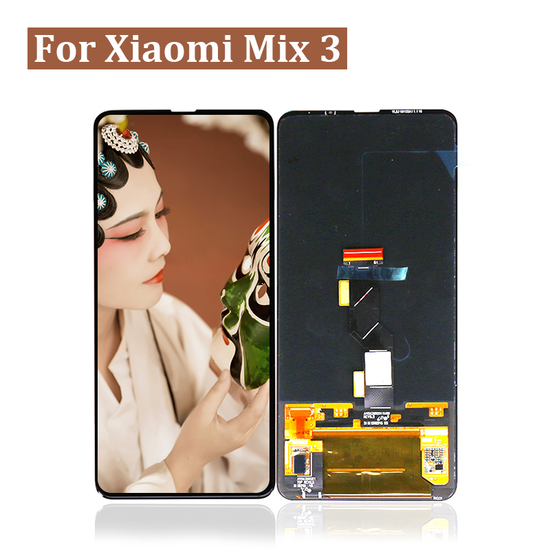 Для Xiaomi Mi Mix 3 мобильного телефона ЖК-дисплей с сенсорным экраном Digitizer Сборка замены