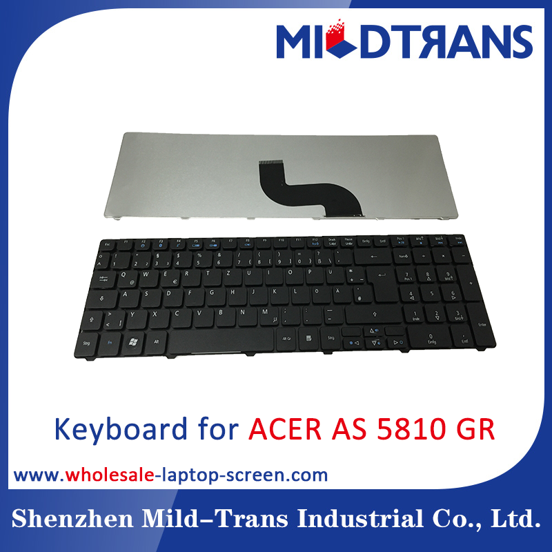 5810として ACER のための GR のノートパソコンのキーボード