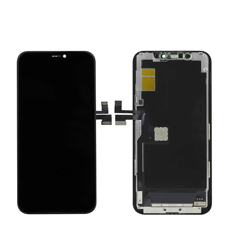 GX硬液晶触摸屏装配数字转换器移动电话OLED屏幕适用于iPhone 11 Pro LCD显示屏