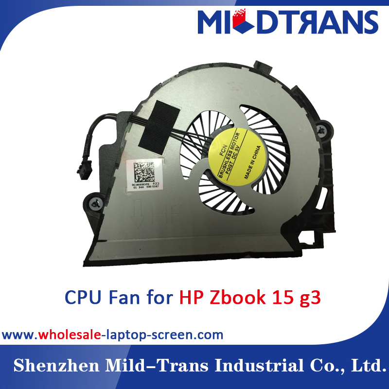 HP zbook 15 G3 노트북 CPU 팬
