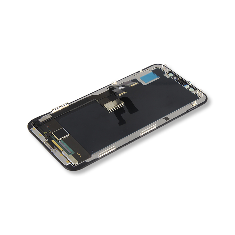 아이폰 XS 최대 디스플레이 LCD 터치 스크린 어셈블리 디지타이저 부품을위한 하드 잉크 GW OLED 스크린