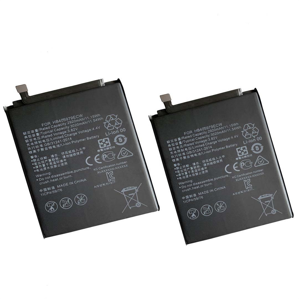 Hb405979Ecw Replacement Forhuawei Y6 Pro Mobile Phone Battery 3020Mah 3.82V