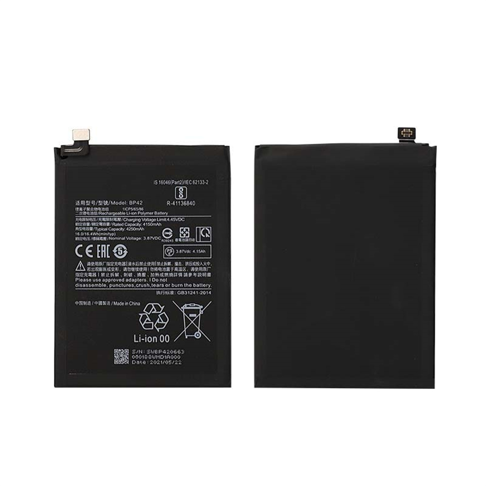 Batteria di vendita calda BP42 per Xiaomi Mi 11 Batteria Lite 4150mAh