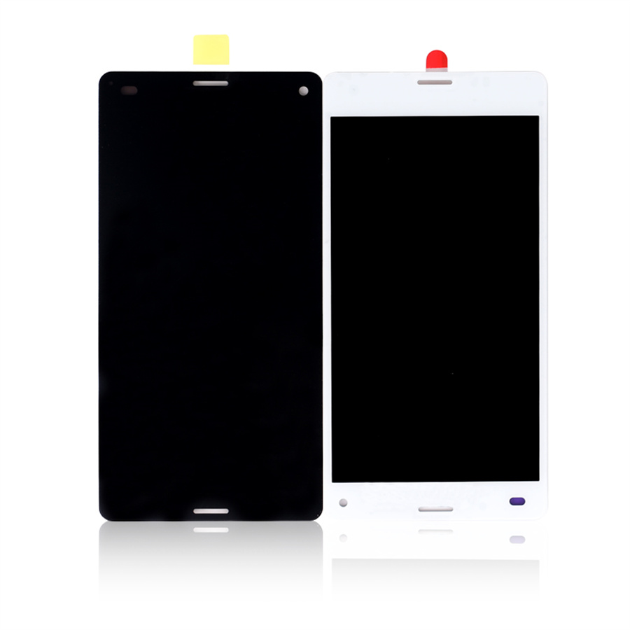 Sıcak Satış Sony Z3 Kompakt Ekran LCD Dokunmatik Ekran Digitizer Cep Telefonu Meclisi Siyah