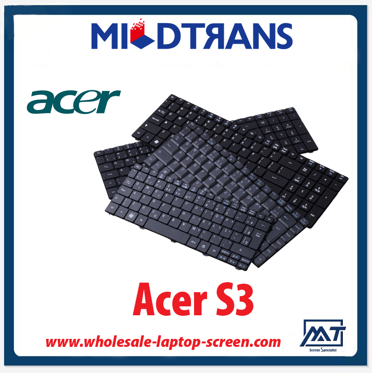 Vente chaude US Disposition clavier pour ordinateur portable Acer S3