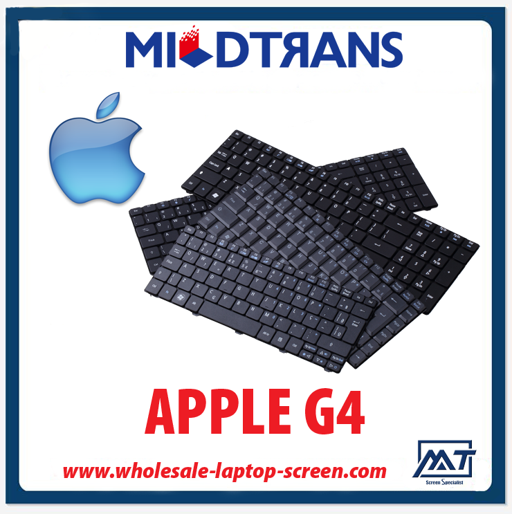Venta caliente US Disposición teclado del ordenador portátil para Apple G4