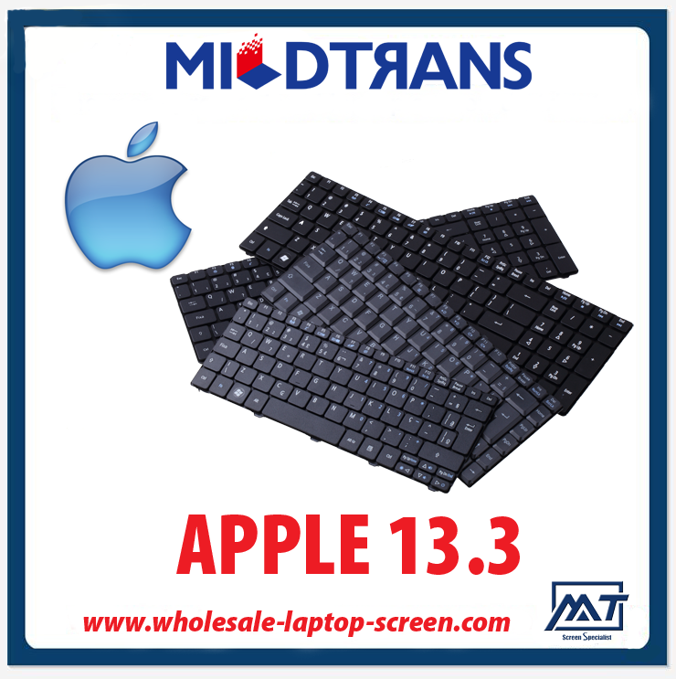Venta caliente US UK LA Disposición teclado del ordenador portátil para Apple 13,3