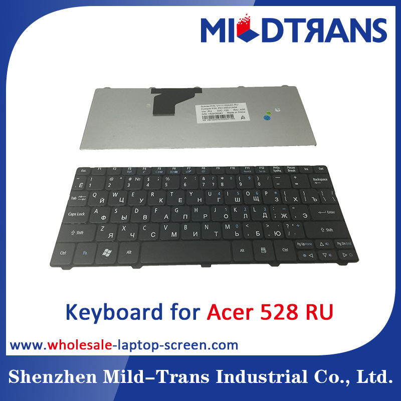 Clavier portable ru pour Acer 528