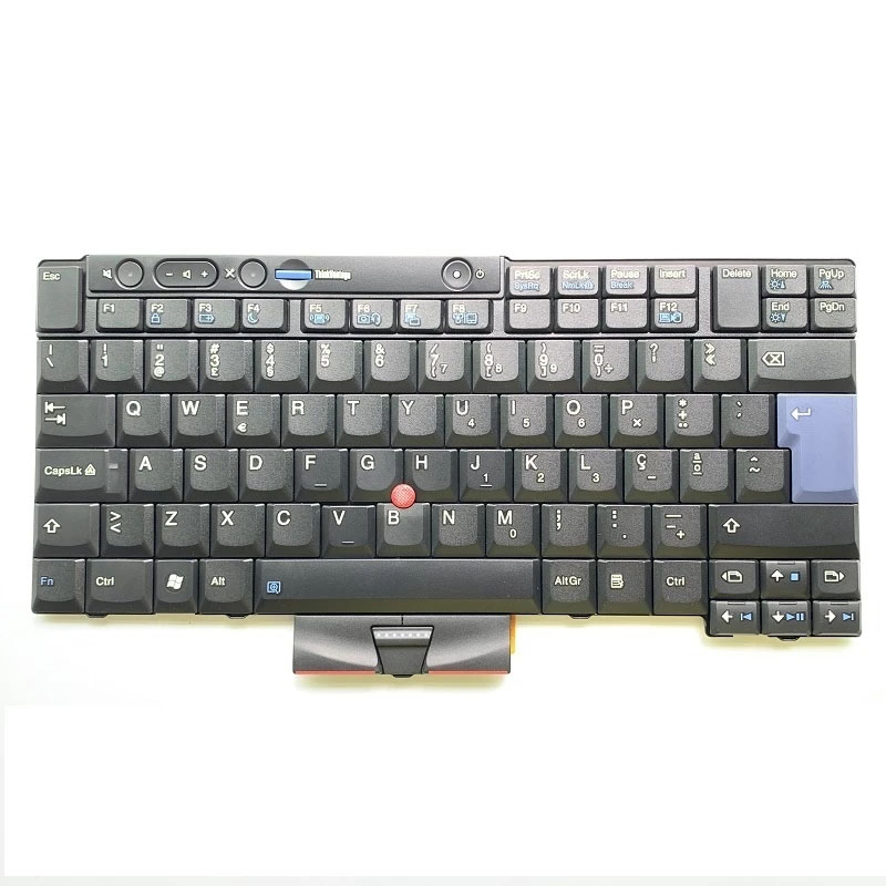 Lenovo ThinkPad için Klavye X220 X20i T410 T410S T420 T420S T510 T520 T520i W510 W520 PORTEKIZ TECLADO 45N2233